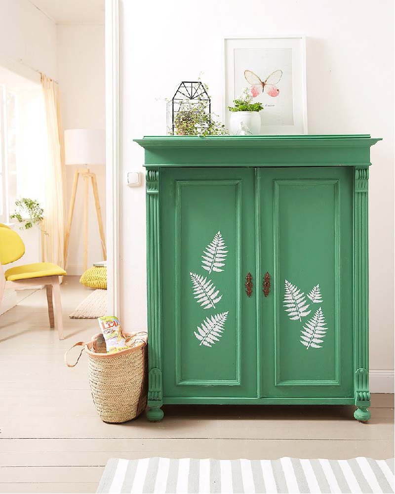 Restyling mobili con gli stencil