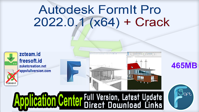 Autodesk FormIt Pro 2022.0.1 (x64) + Crack_ ZcTeam.id