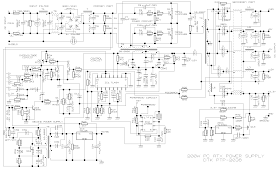 Simple 200W ATX PC Power Supply Circuit Diagram | Electronic Circuits