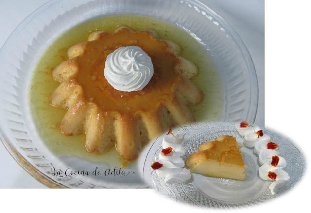 Flan de vainilla en olla rápida