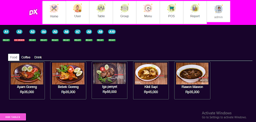 aplikasi restoran online app