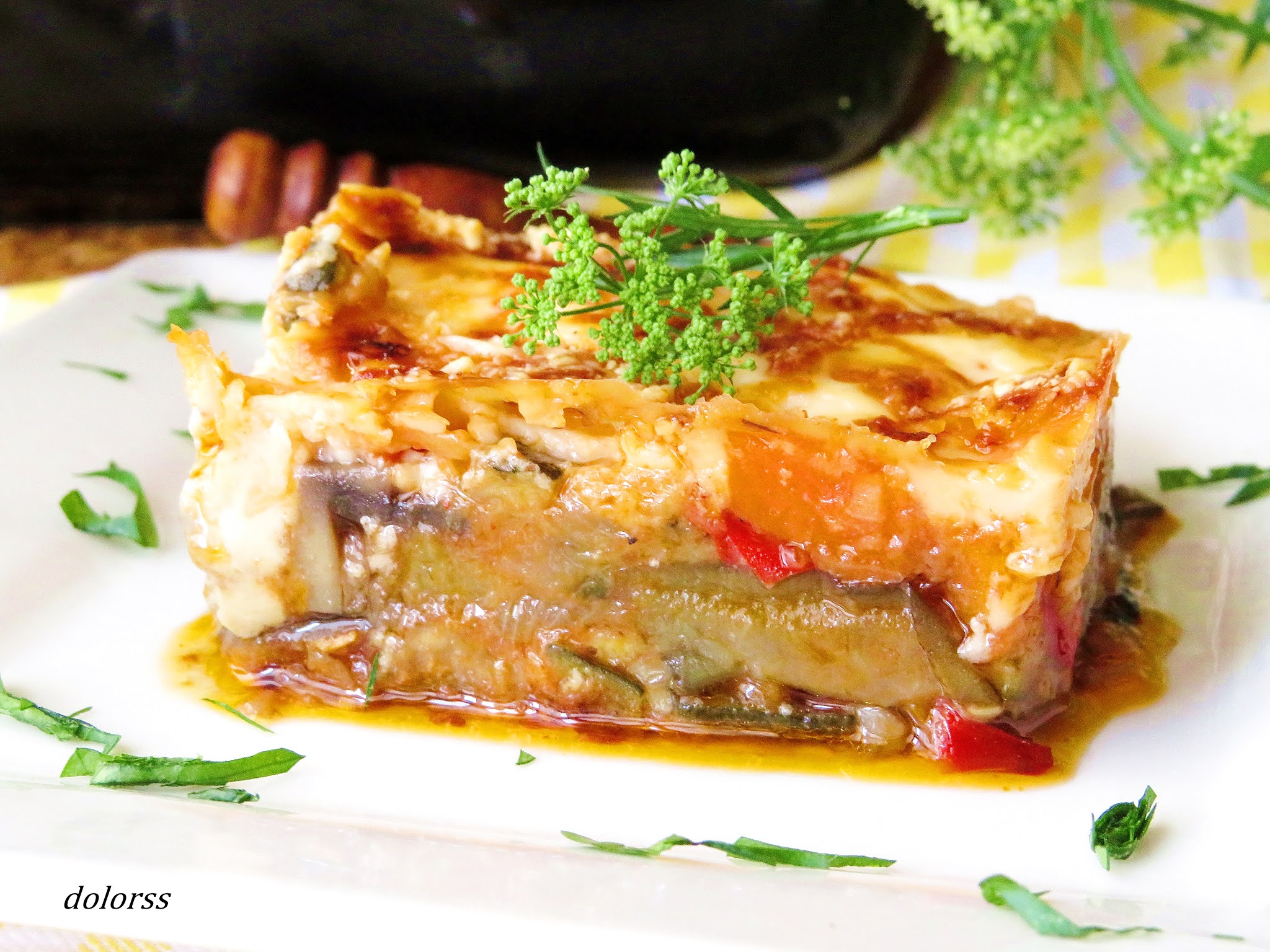 Blog de cuina de la dolorss Musaka vegetal