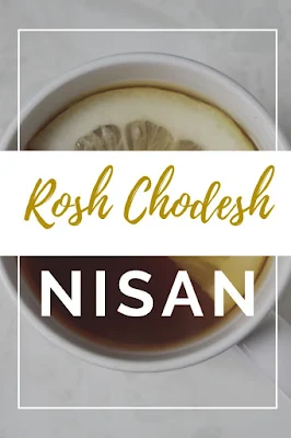 Happy Rosh Chodesh Nisan Greeting Cards -  First Jewish Month - New Month Blessings - 10 Free Cute Printables