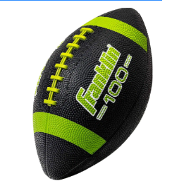 $4.90, Franklin Sports Grip-Rite Rubber 10" Junior Football (Random Color)