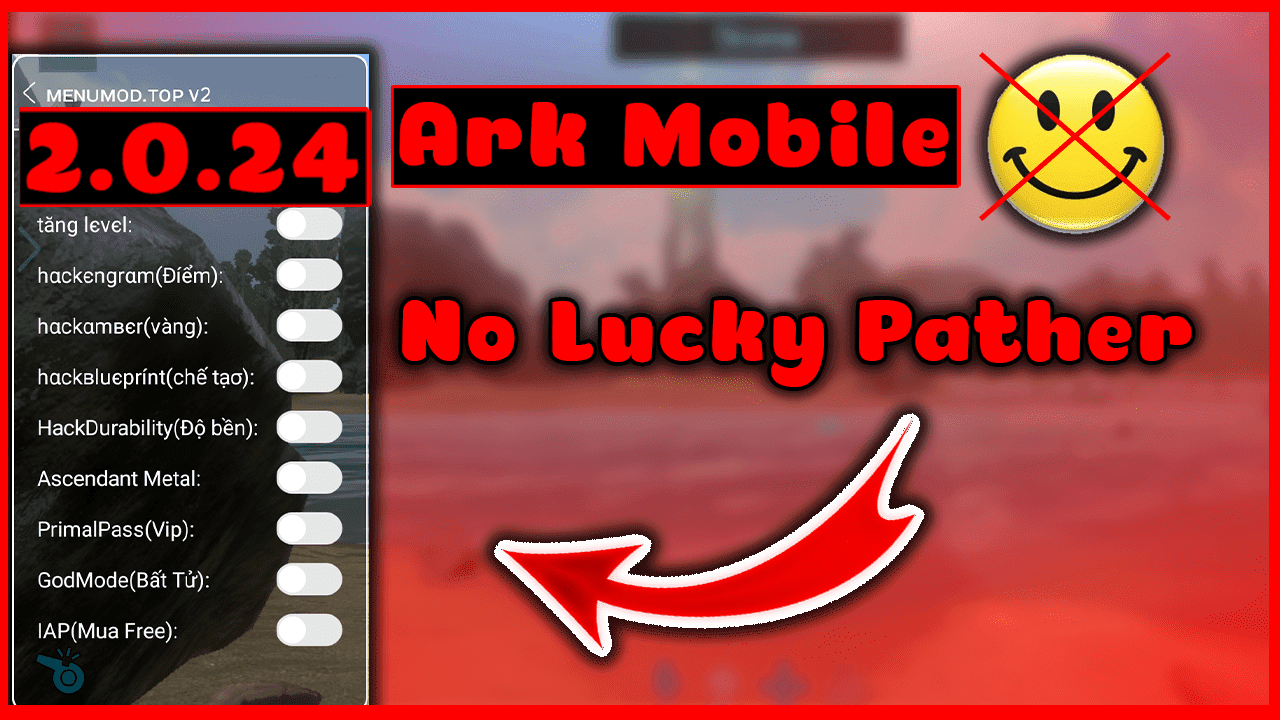 Menu Mod ARK: SURVIVAL EVOLVED 2.0.28 Android/IOS/PC