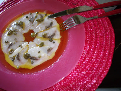 carpaccio di pesce spada