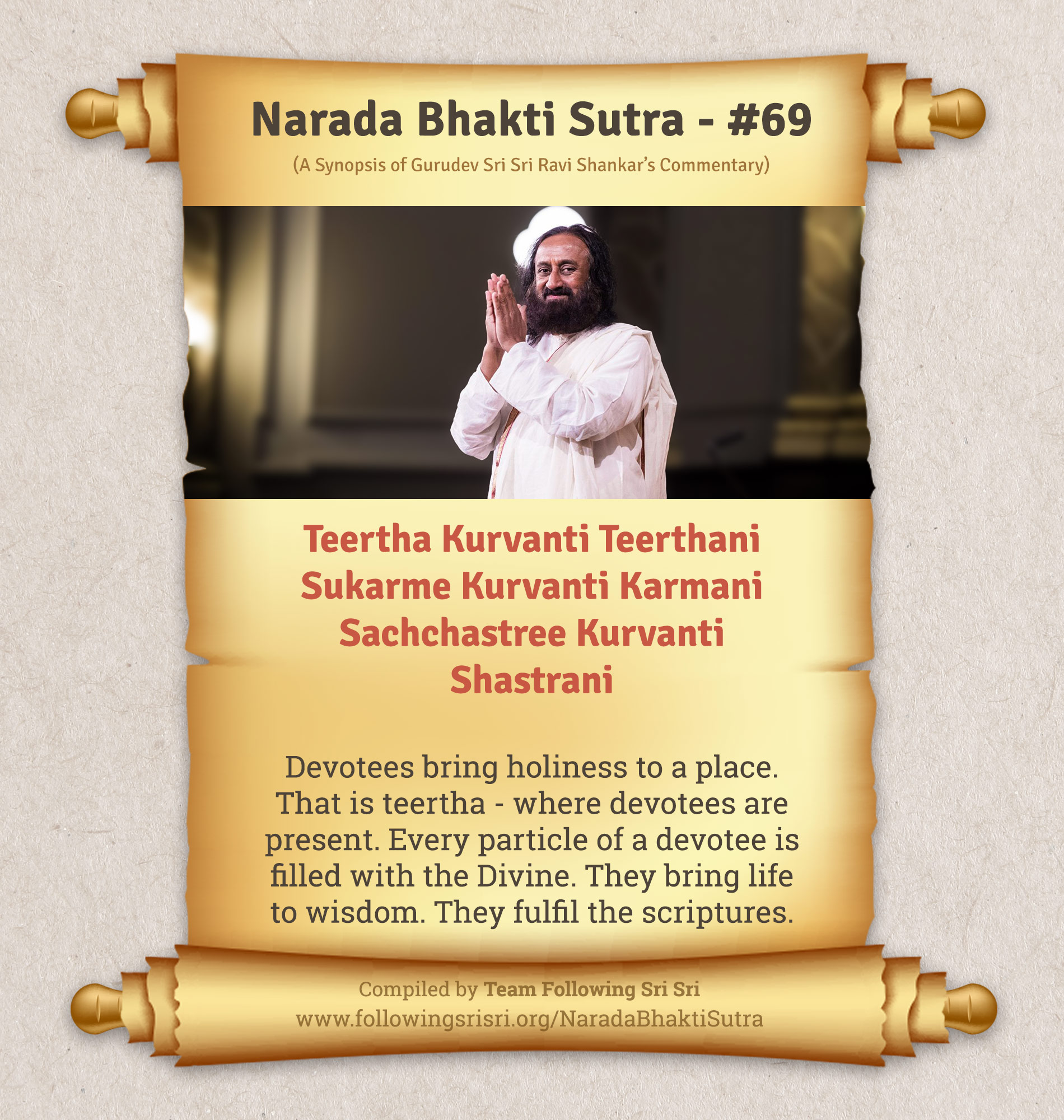 Narada Bhakti Sutras - Sutra 69