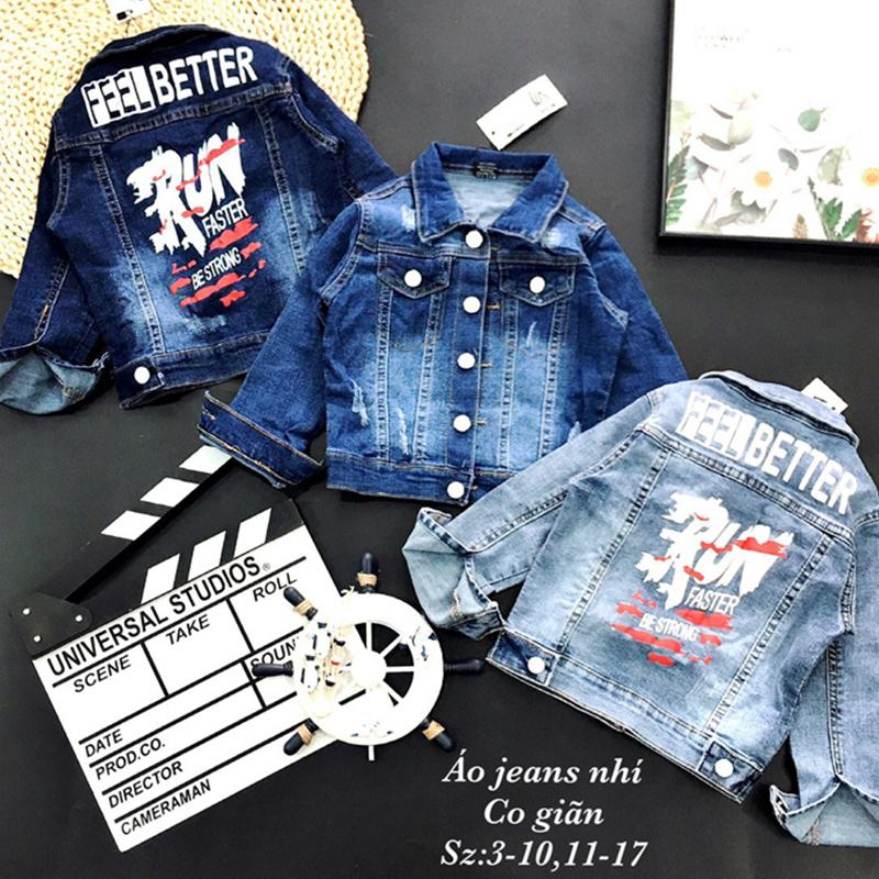 Áo Khoác Jean Bé Trai Bé Gái 159605 2 3 374