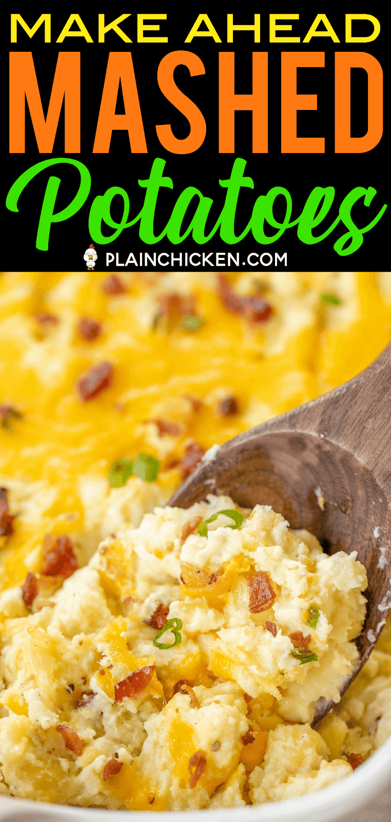 Make Ahead Mashed Potatoes Plain Chicken®