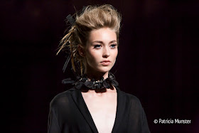 Make up by Mac and hair by Goldwell at Amsterdam Fashion Week