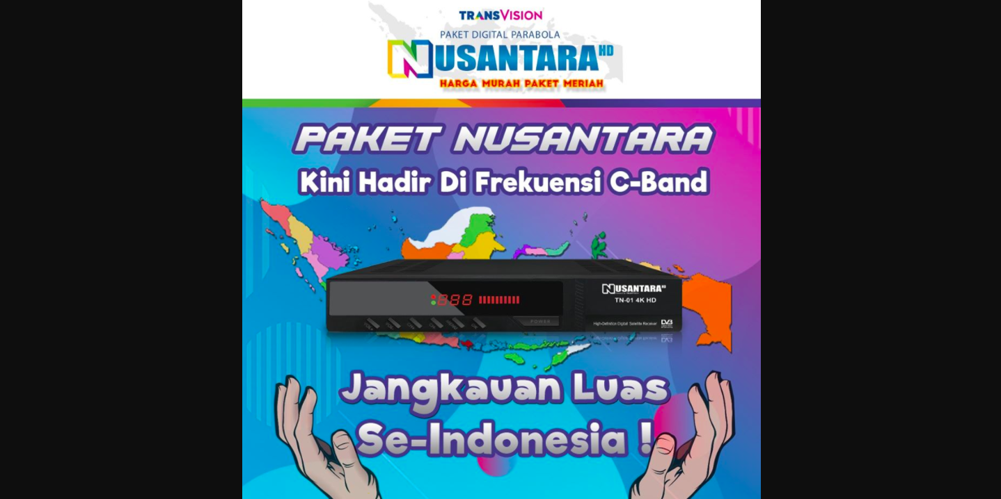 Receiver Nusantara HD C Band