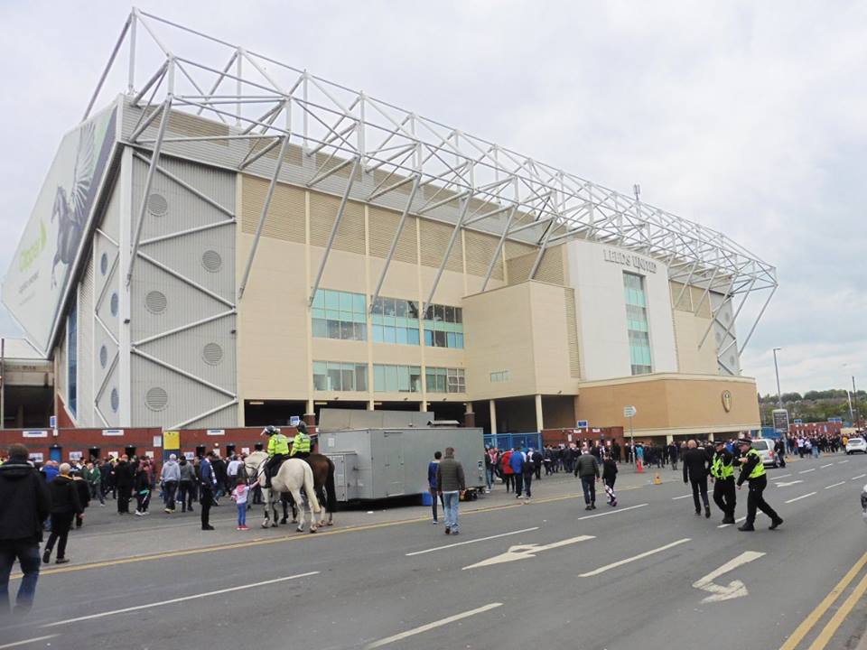 The Rainham End. Elland Road Leeds United