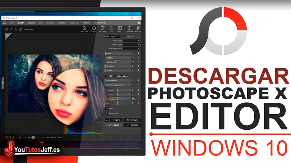 Increíble Editor de Imágenes, Descargar PhotoScape X Windows 10