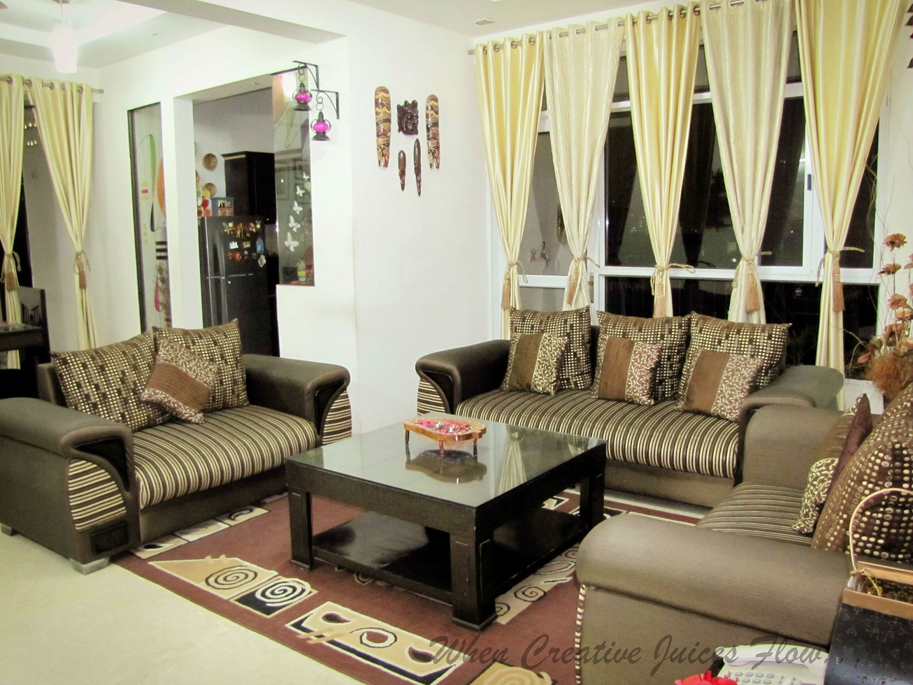 When creative juices flow...: winner of small space contest