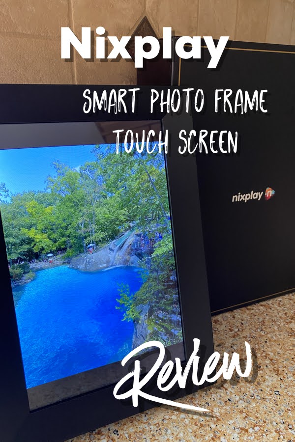 Nixplay Smart Photo Frame Touch Screen Review The Jersey Momma