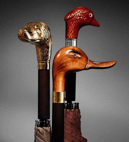 Duck Handle Umbrella by Burberry we love beautiful things