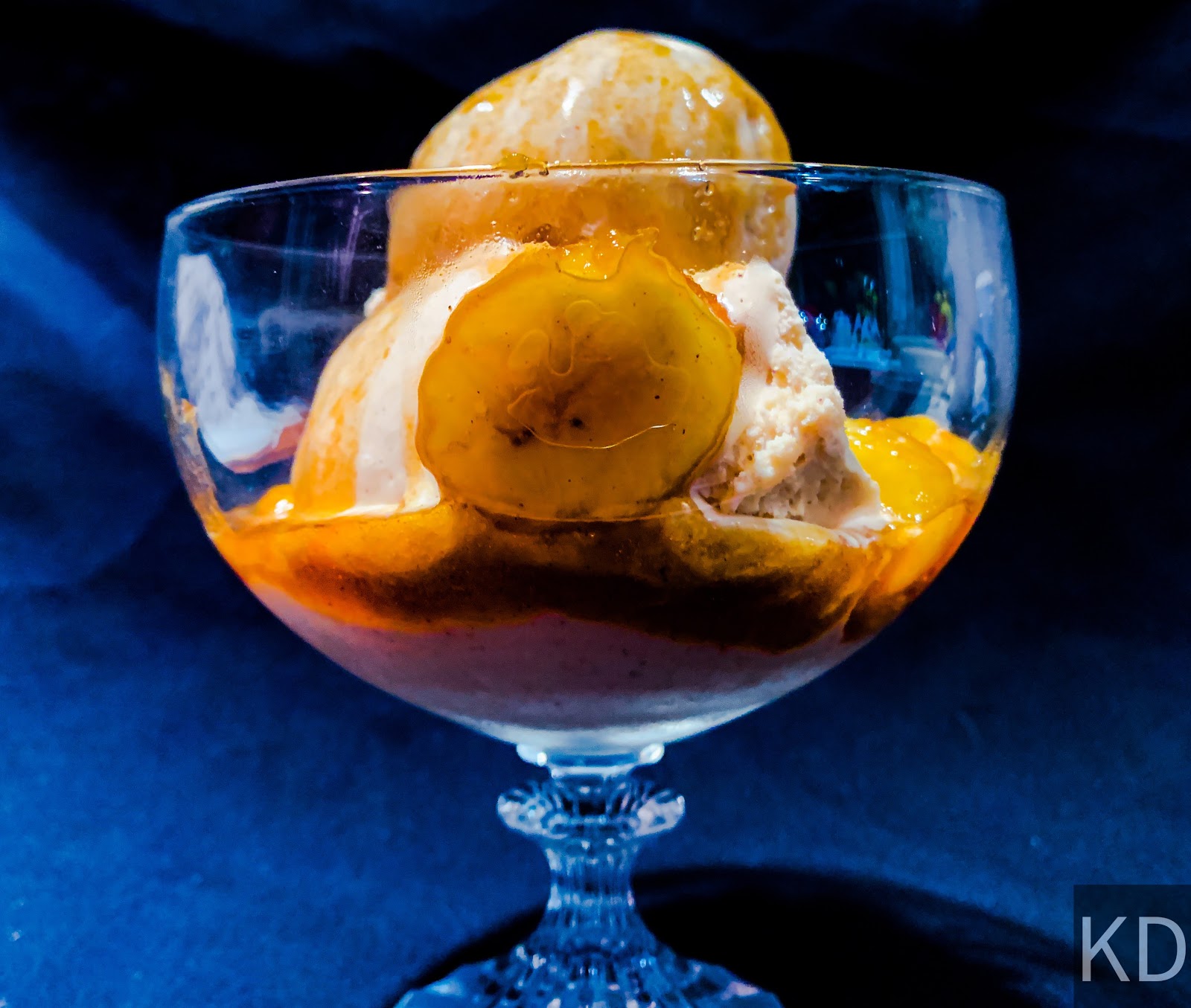 Bananas Foster IceCream (SousVide)