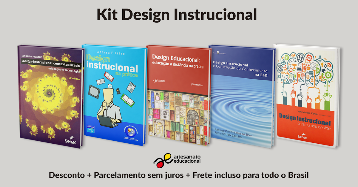 Artesanato Educacional Kit Design Instrucional