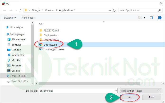 Bir Programı Ağ Erişimine Kapatma