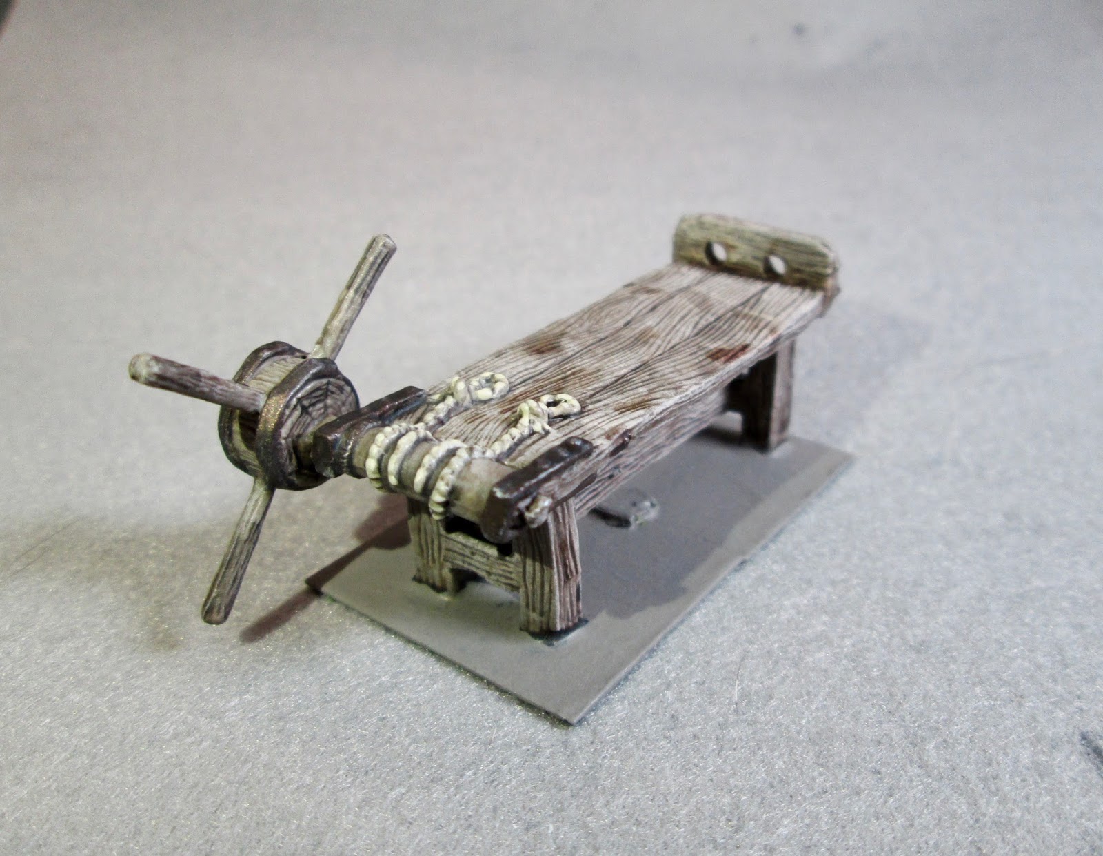 All Bones About It: Torture Equipment- The Rack: Bones 3 Figure