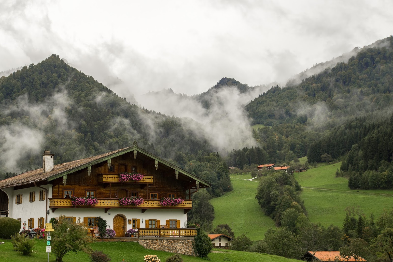 Rundweg Rothelmoos Alm Weitsee Wandern Ruhpolding
