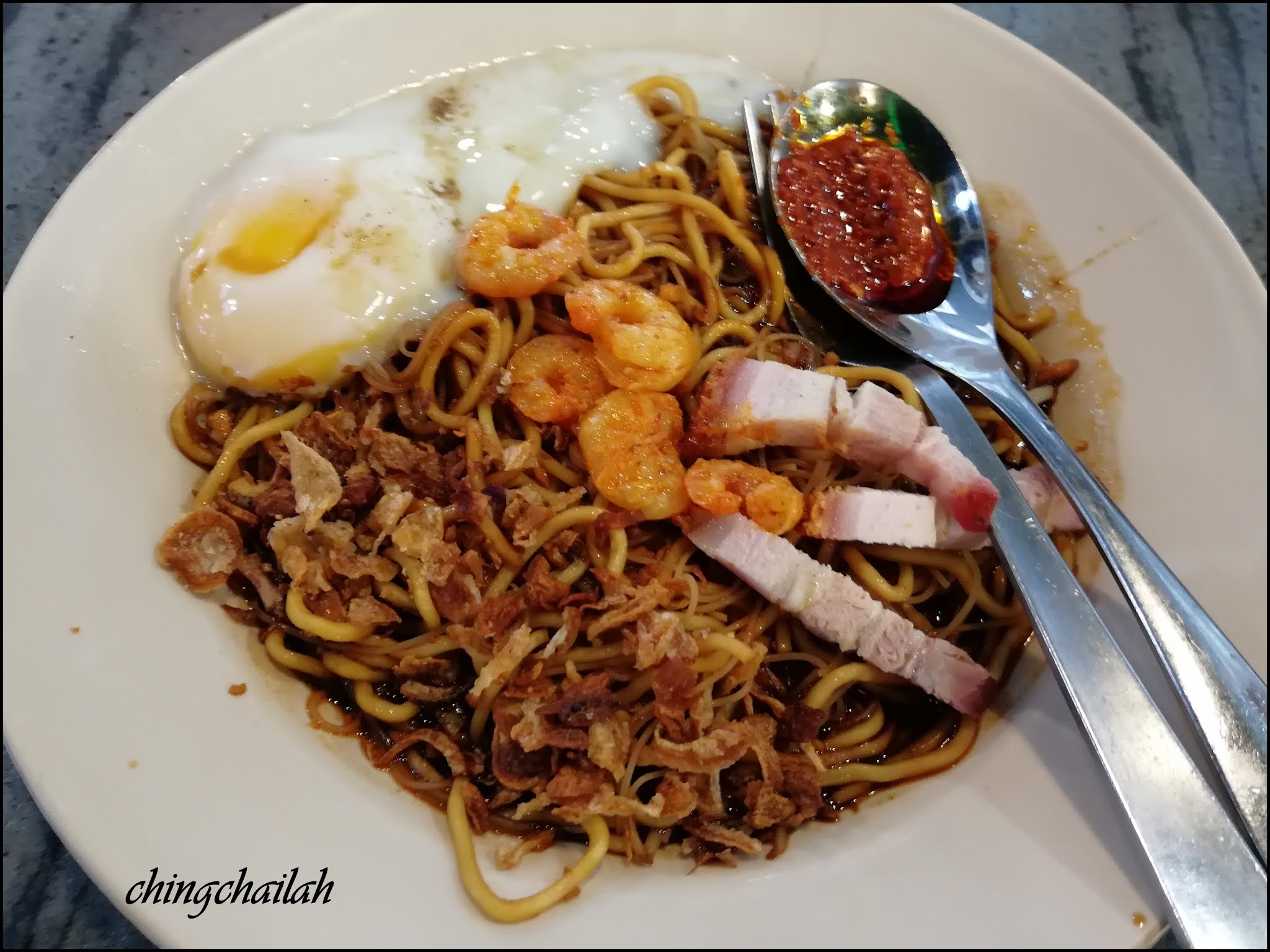 Simple Living In Nancy Dry Prawn Mee, Kolo Mee & Coffee In Penang