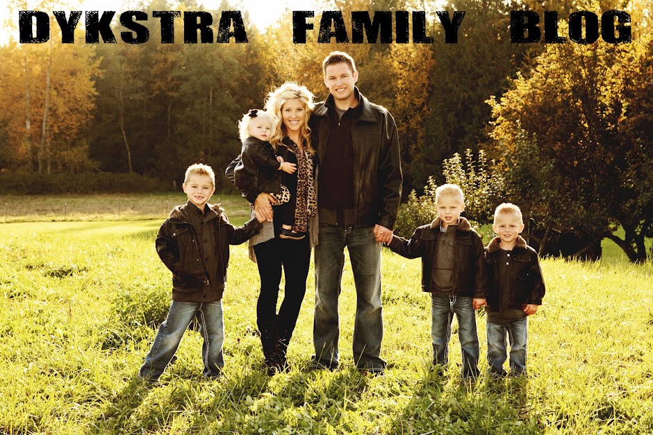 Grant and Tara Dykstra Family Blog