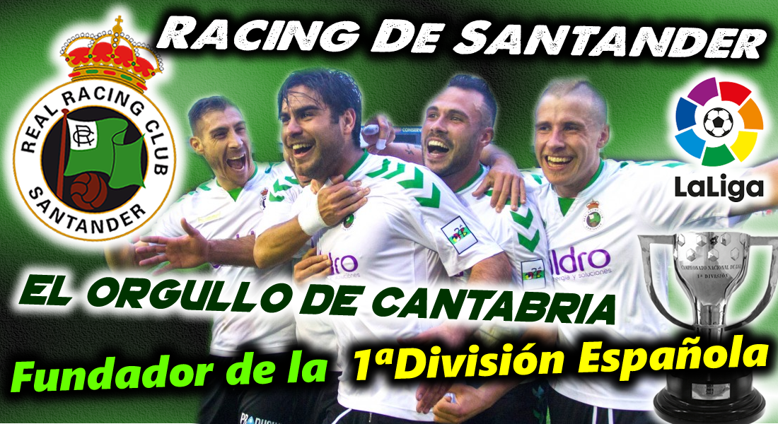 Clubes del Mundo: RACING DE SANTANDER (España) - El Orgullo de Cantabira, Fundador de la 1ª División Española  RacingSantander--Miniatura