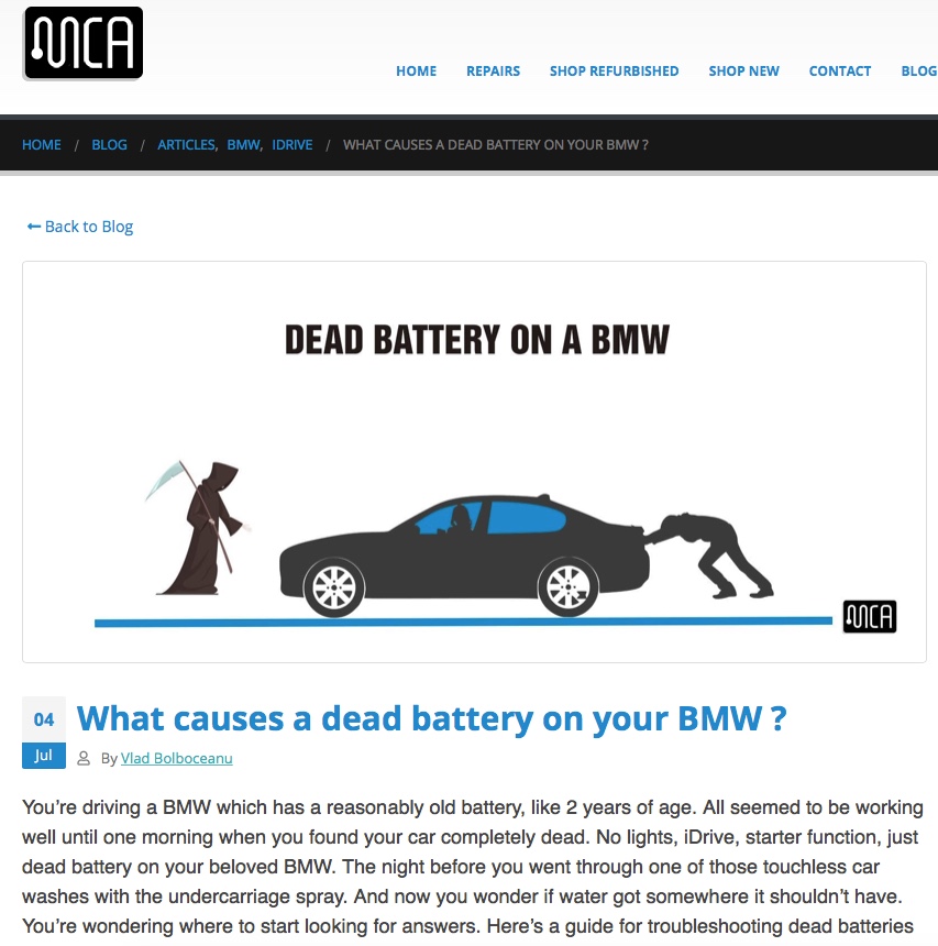 Beemer Lab Causes of flat batteries on BMWs explained Great guide!!