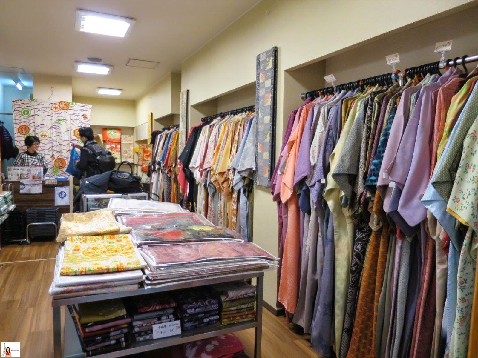 Coley's Just Saying... Vintage Kimono Shop in Kuromon Market Osaka