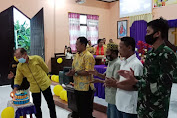 Satgas Yonarmed 9 Kostrad Hadiri Acara Ulang Tahun Gereja Maranatha di Desa Salimuli