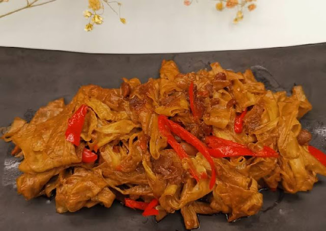 tumis tauco pedas kembang tahu tumis tauco kembang tahu