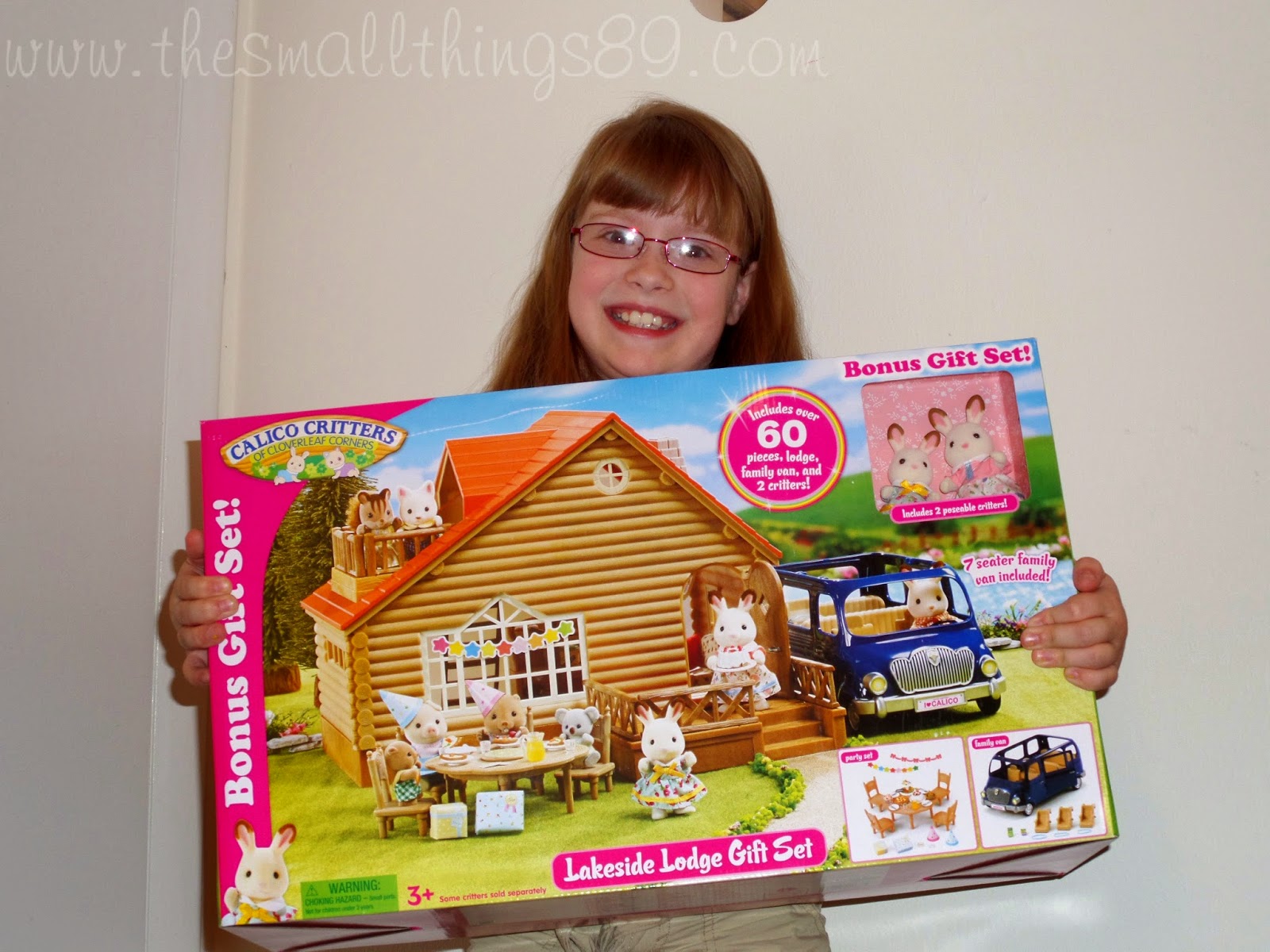 NEW Calico Critters Lakeside Lodge Gift Set Play House with Bonus