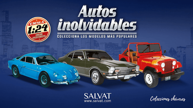 Colección Autos inolvidables 1:24 Salvat México