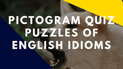 Rebus Puzzles with Answers | Pictograph or Pictogram Quiz