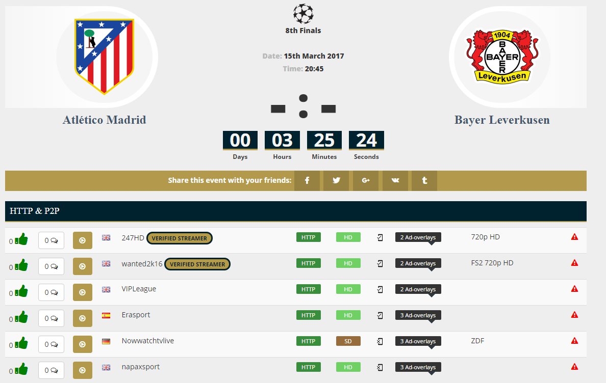 Soccer Streams, la web definitiva para ver el f