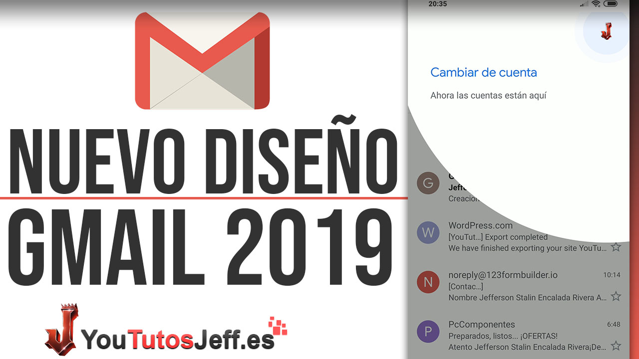Descarga Nuevo Diseño Gmail para ANDROID