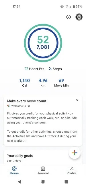طريقة التتحقق من معدل نبضك وتنفسك باستخدام هاتف ذكي Pixel كيف تحقق الخاص بك Pulse Pixel Google Fit Interface