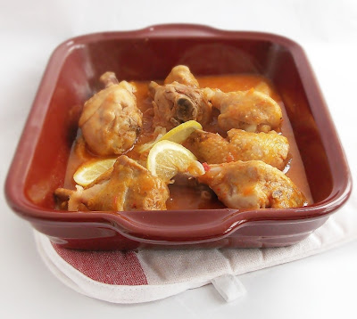 Pui cu sos de morcov si ceapa