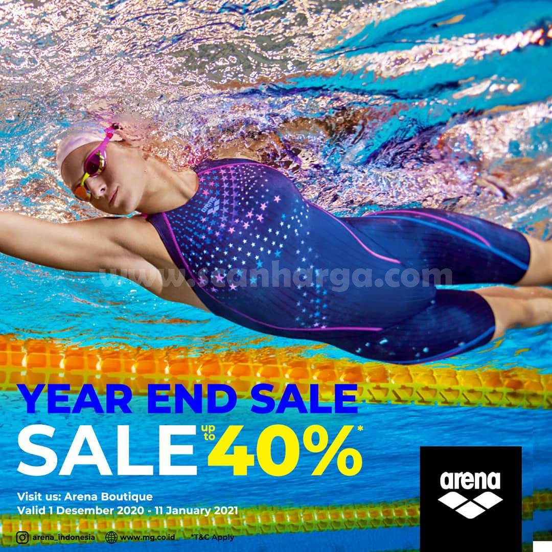 Promo ARENA YEAR END SALE Discount 40 All Items* scanharga
