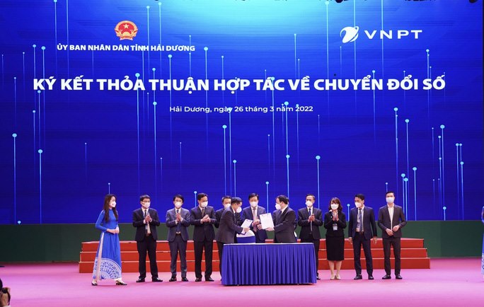 VNPT sát cánh cùng Hải Dương đi trước đón đầu trong chuyển đổi số