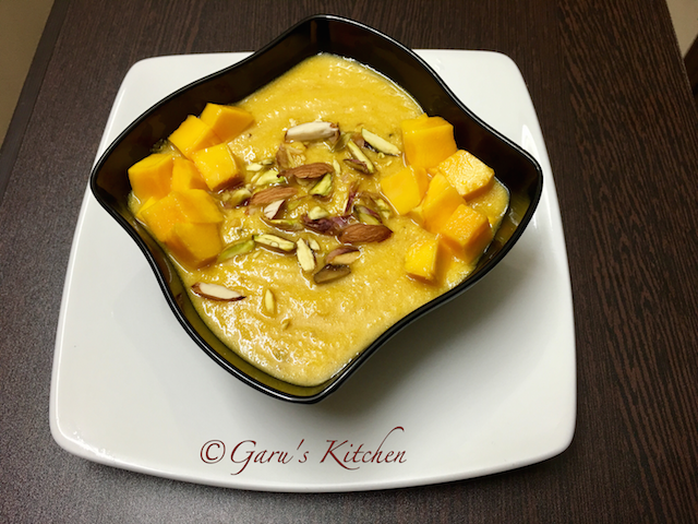 mango rabri recipe or aam ki rabri or mango rabdi recipe