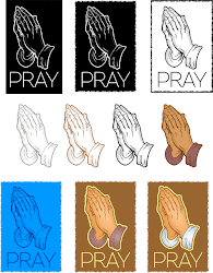 clip pray praying clipart hands hoard