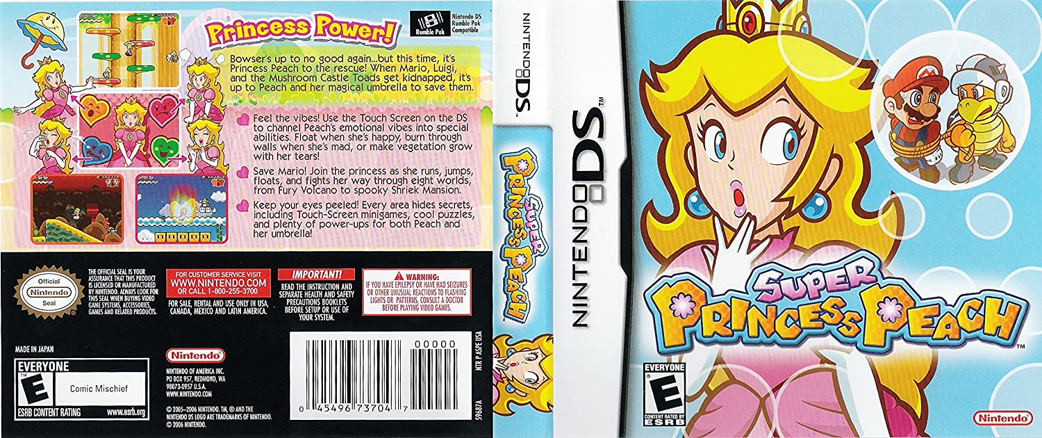 Super Princess Peach DS ROM - ISOROMS.COM