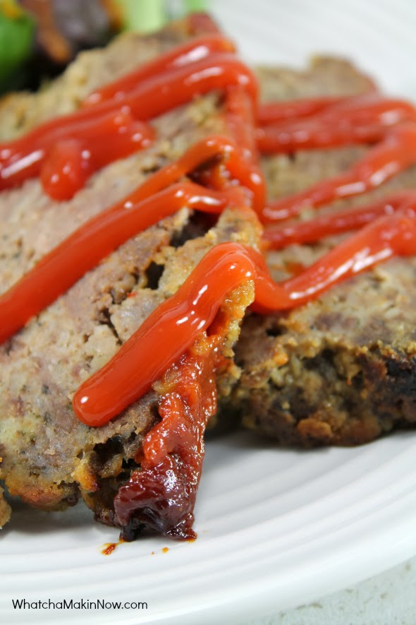 Meatloaf using ground venison - lean, flavorful, and easy to make! Makes great sandwiches too!