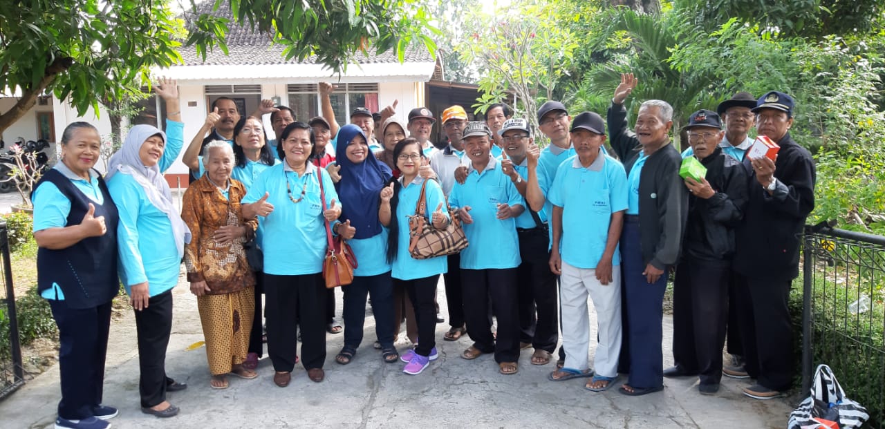 PWRI PLUMBUNGAN SRAGEN ADAKAN HALAL BIHALAL DI KAWASAN WISATA