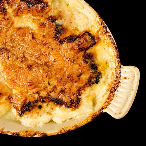 Kitchen Riffs Celery Root (Celeriac) and Potato Gratin