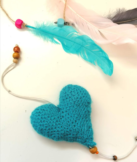 Diy: Patrón corazones de Crochet-Punto