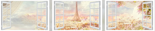  Скинали вид из окна на Париж