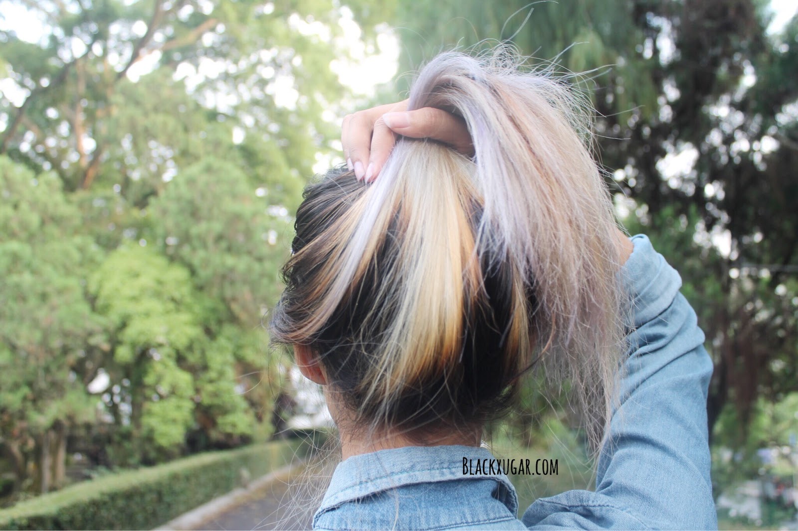 My Ash Grey Hair Story How I Damage My Hair Lol Adhel S Beauty Cafe